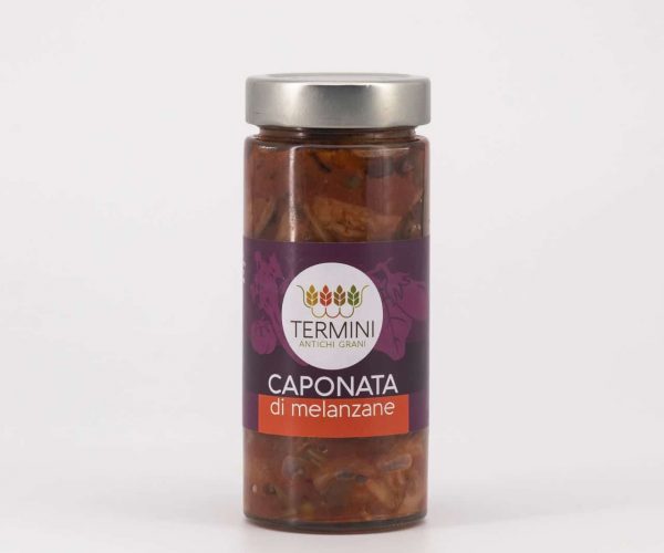 Antichi Grani TERMINI - prodotti da forno a Castelvetrano - Caponata di melanzane